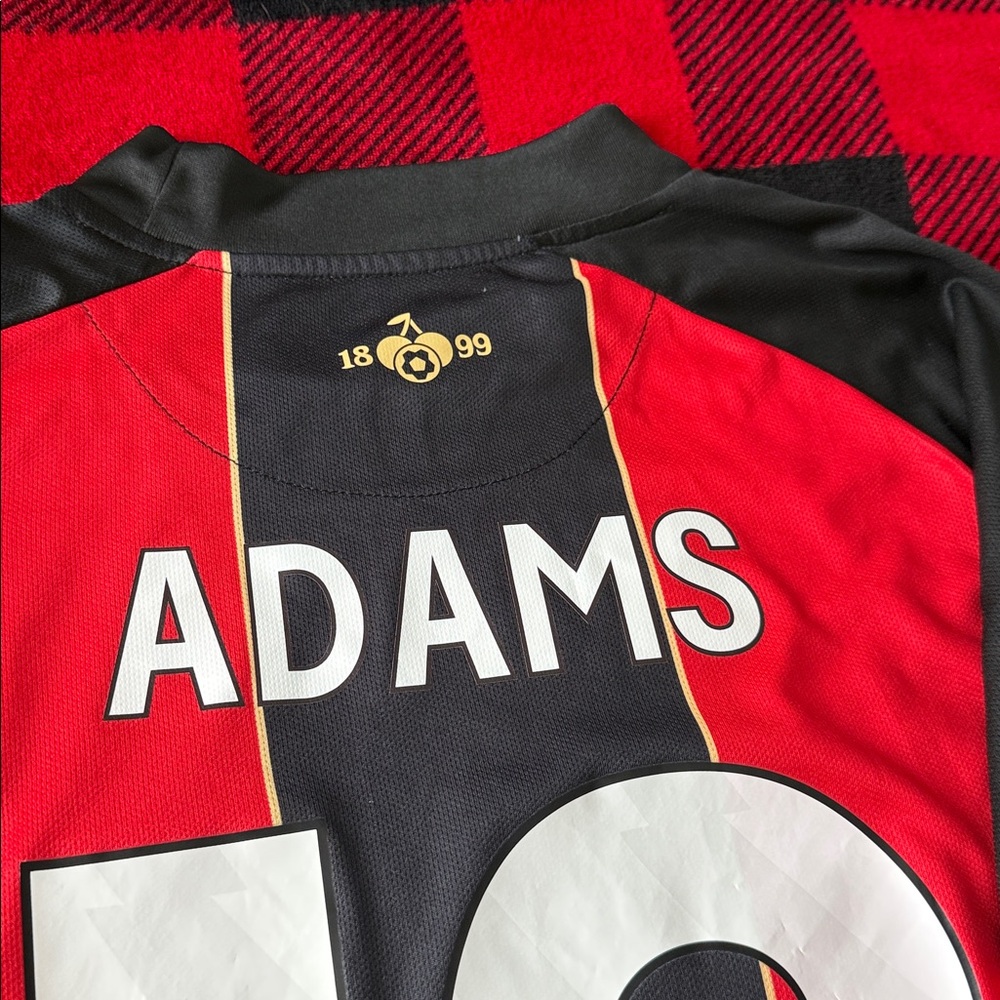 AFC Bournemouth #12 Tyler Adams 2024-25 Umbro Home Premier League Jersey - Picture 9 of 9